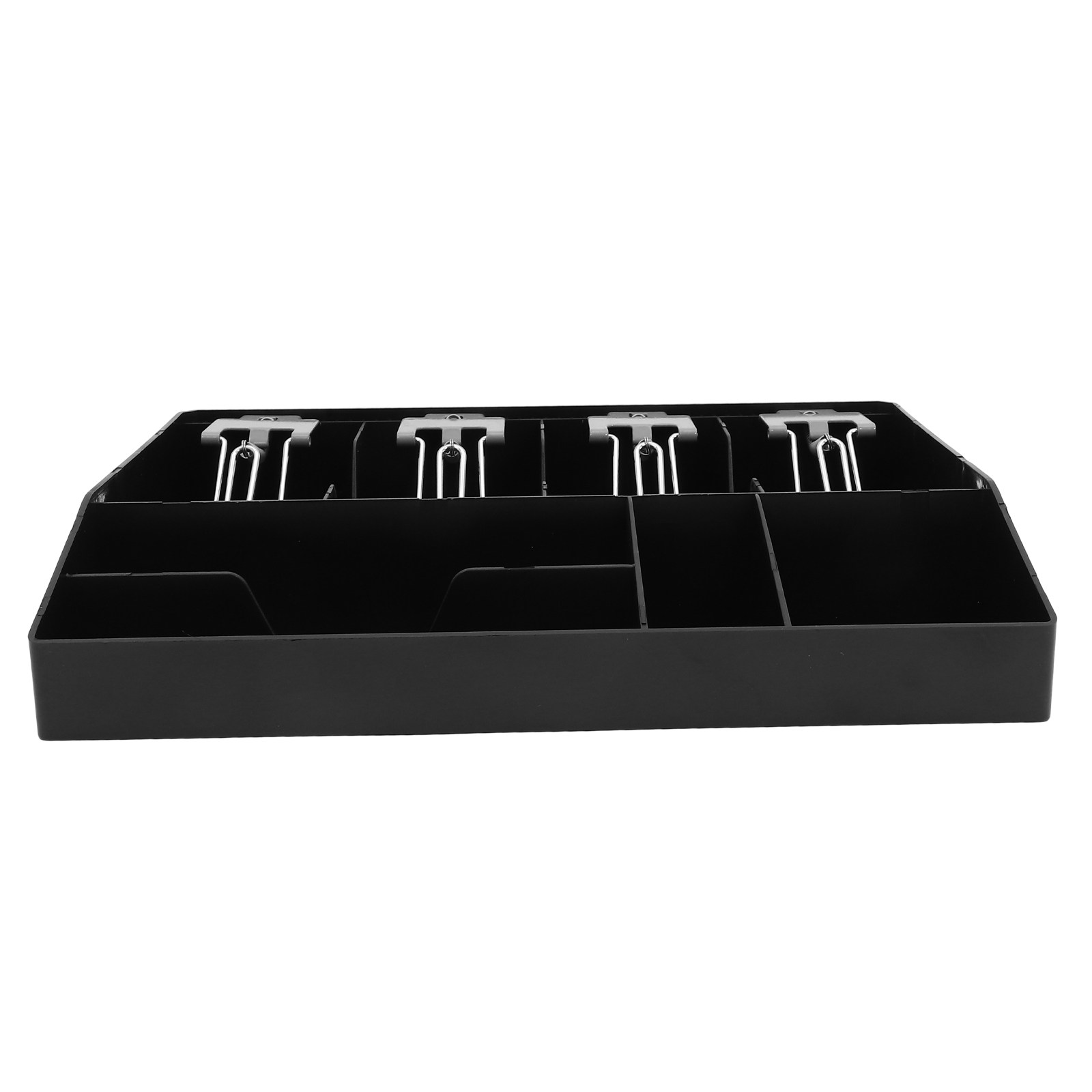 Drawer Organizer Tray - Multi-Compartment Cash Drawer Tray Cashier Box