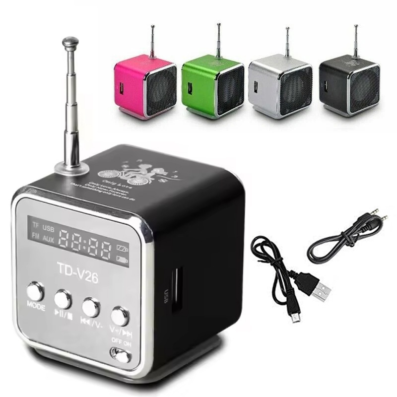 Adjustable Laptop Table - Portable Mini FM Radio Micro Treble