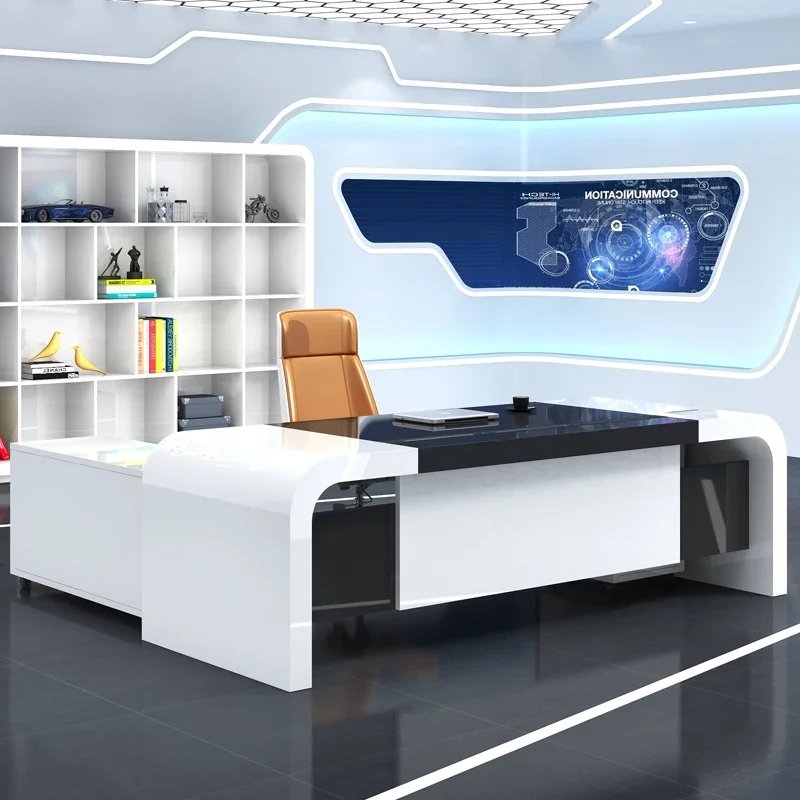 File Cabinet Lateral - Office Desk Luxury Design Boss Computer