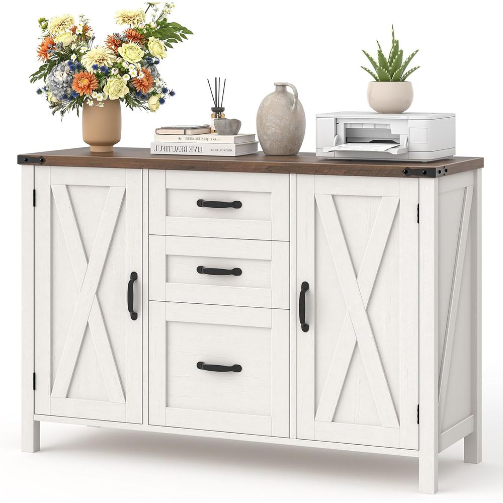 File Cabinet Lateral - 3 Drawer Lateral File Cabinet with