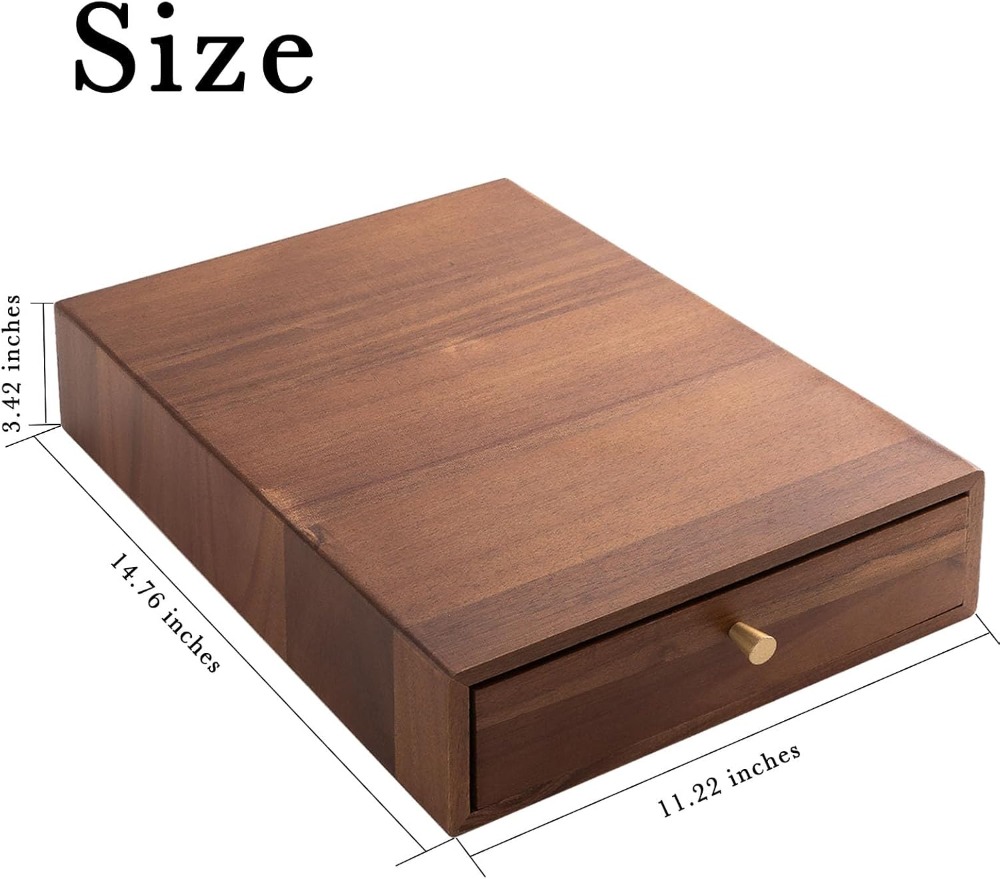 Acacia Wood Coffee Pod Drawer  – обзор и цена Drawer Organizer Tray