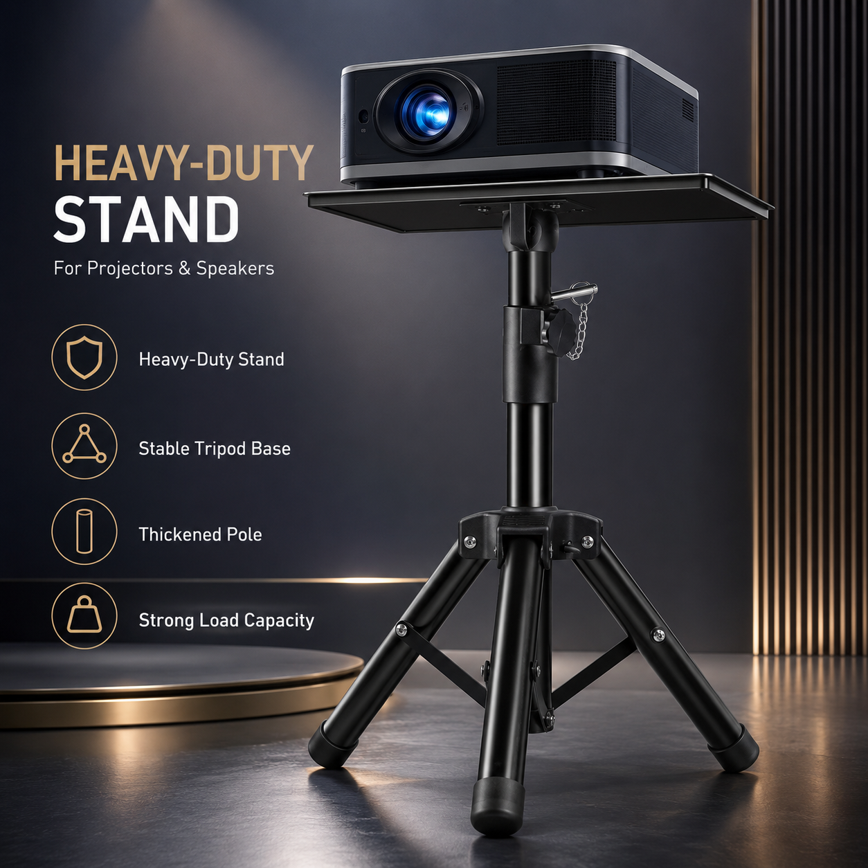 Thickened Metal Tray Tripod St – обзор и цена Adjustable Laptop Table