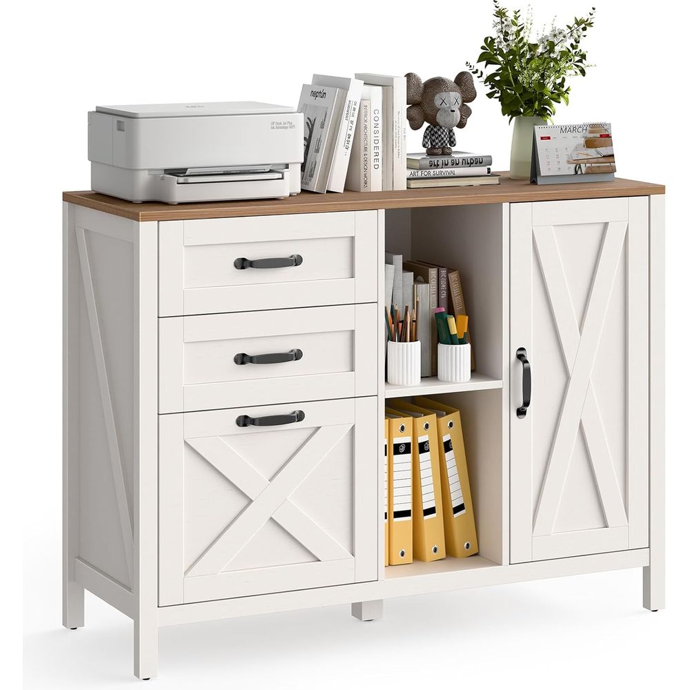 White Lateral File Cabinet wit – обзор и цена File Cabinet Lateral
