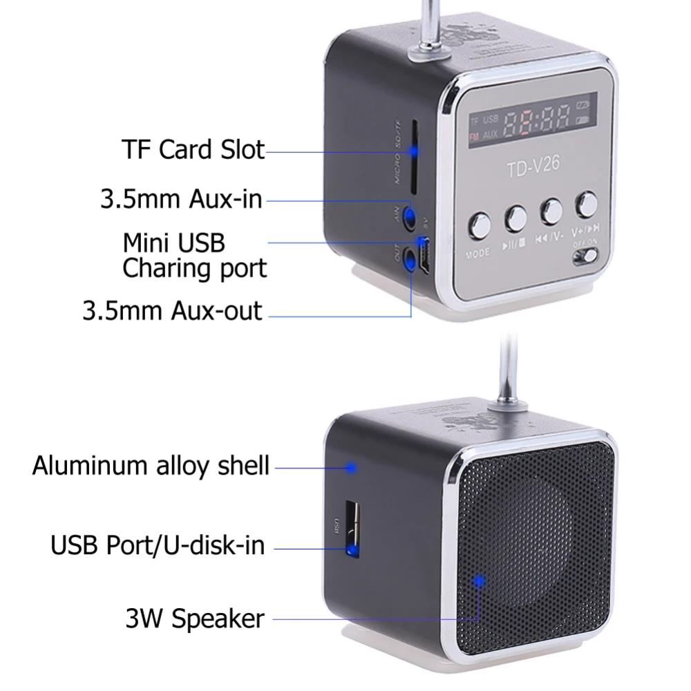 Portable Mini FM Radio Micro T – обзор и цена Adjustable Laptop Table
