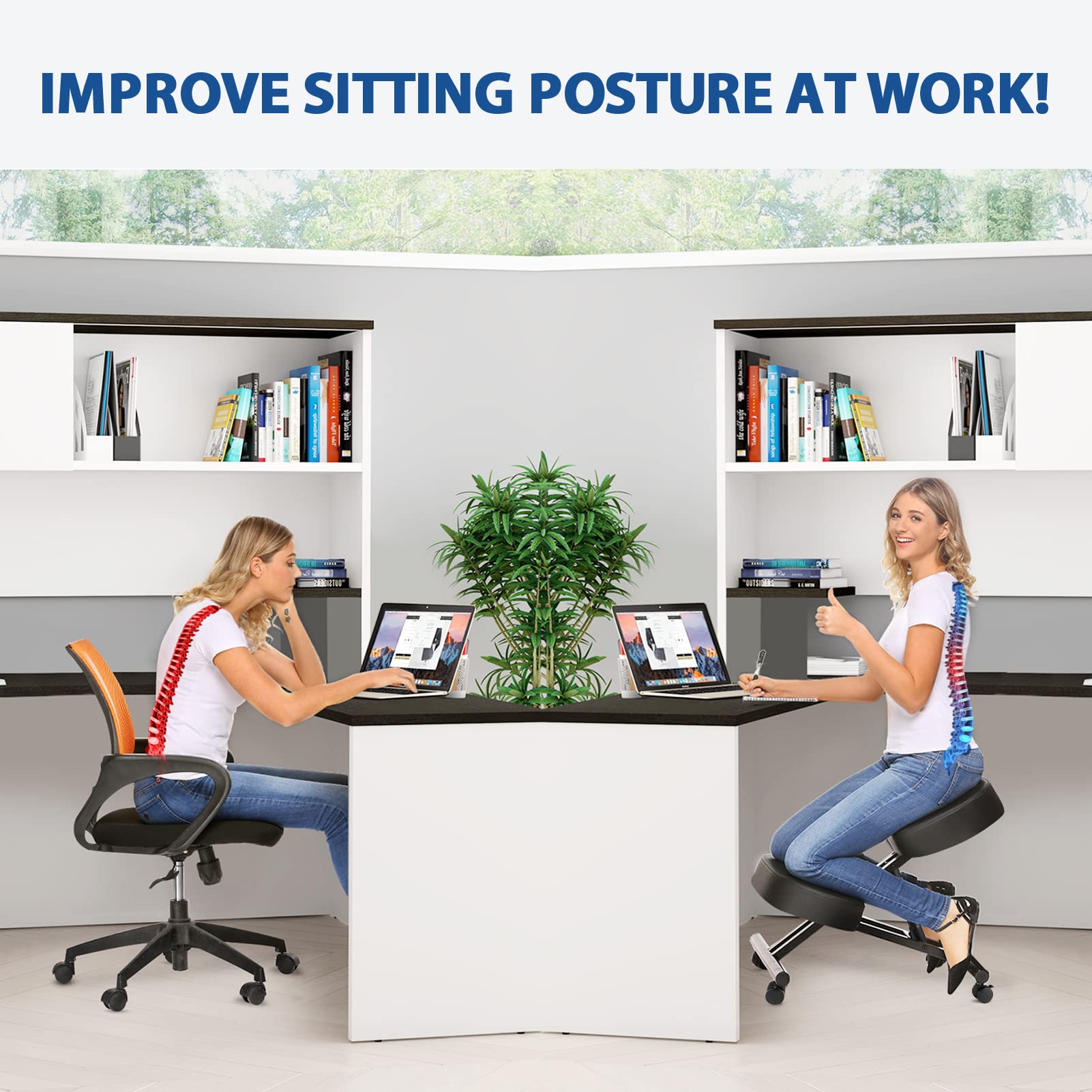 Kneeling Chair Ergonomic for O – обзор и цена Office Furniture Commercial