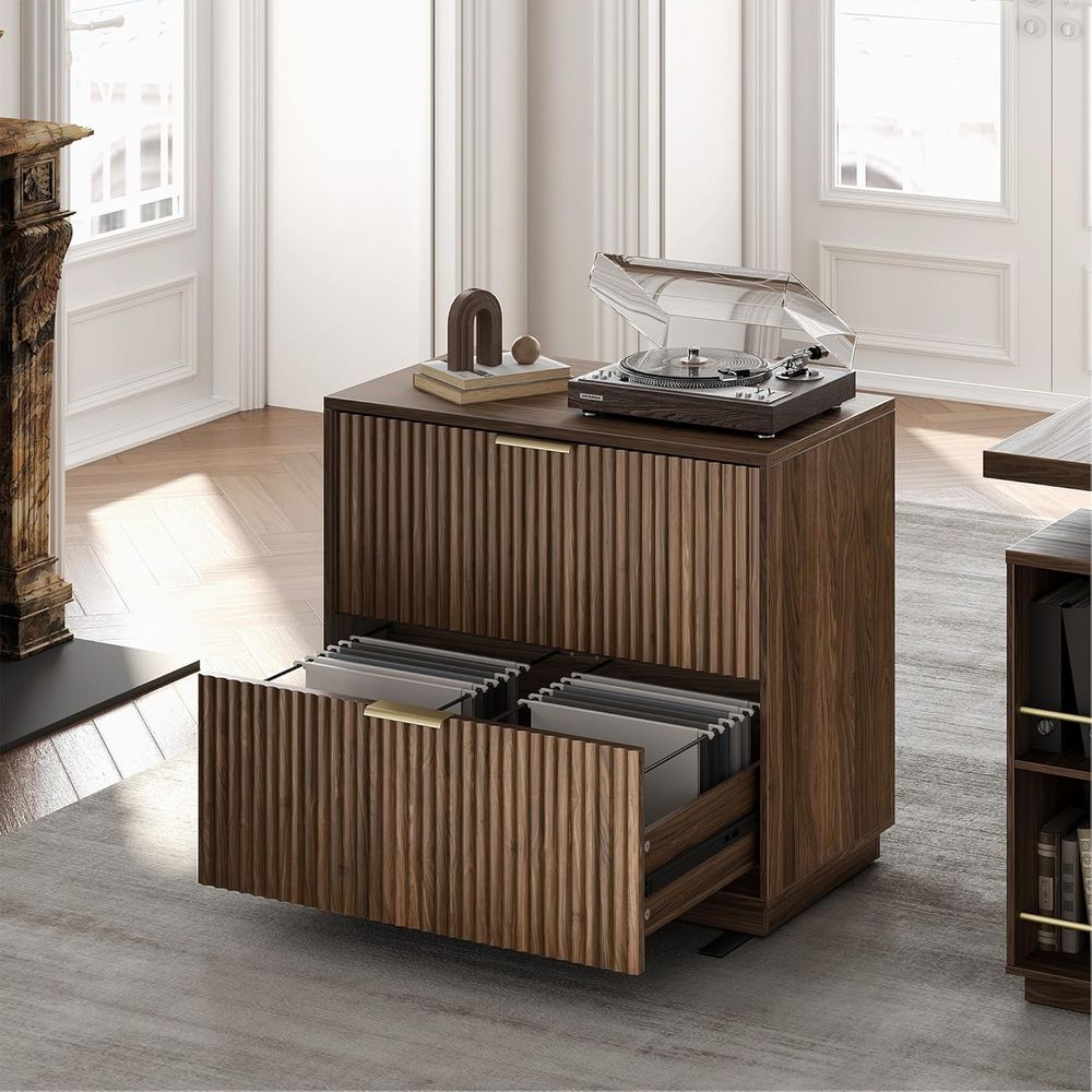 2-Drawer Cabinet with Luted De – обзор и цена File Cabinet Lateral