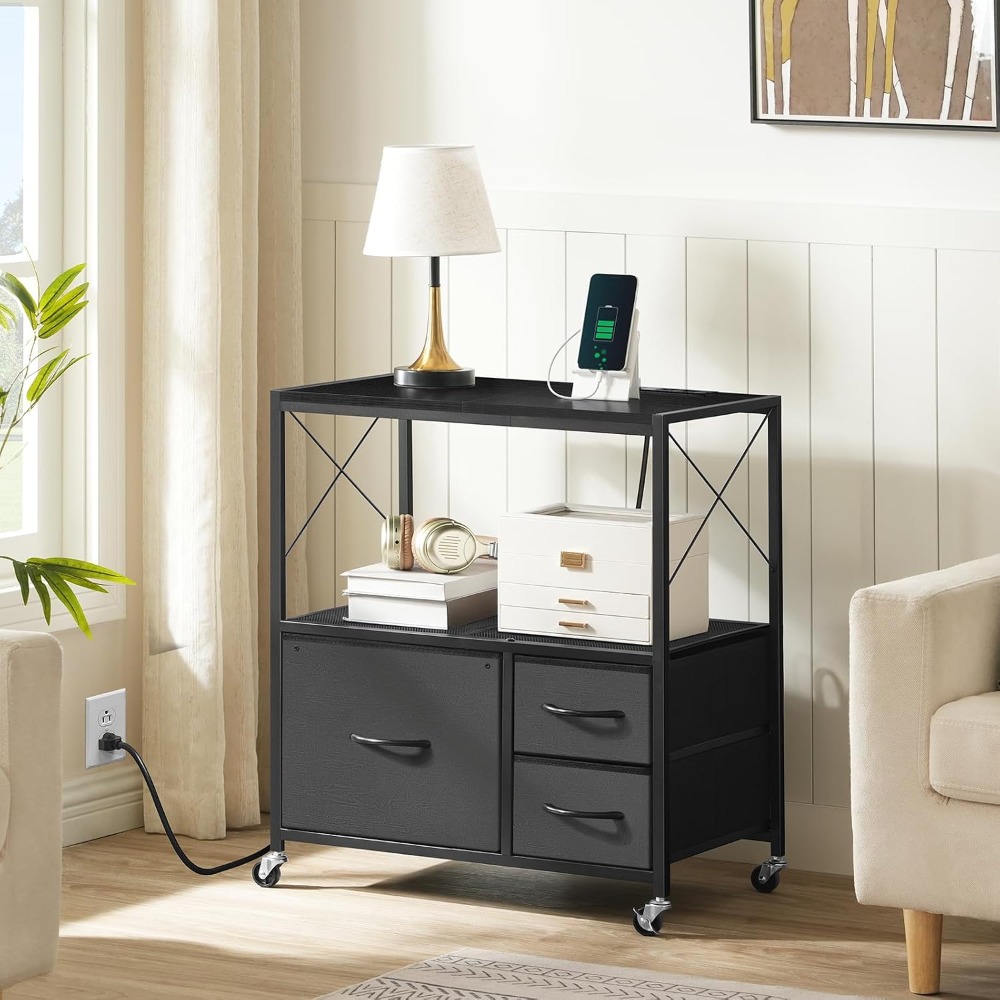 3-Drawer File Cabinet with Cha – обзор и цена File Cabinet Lateral