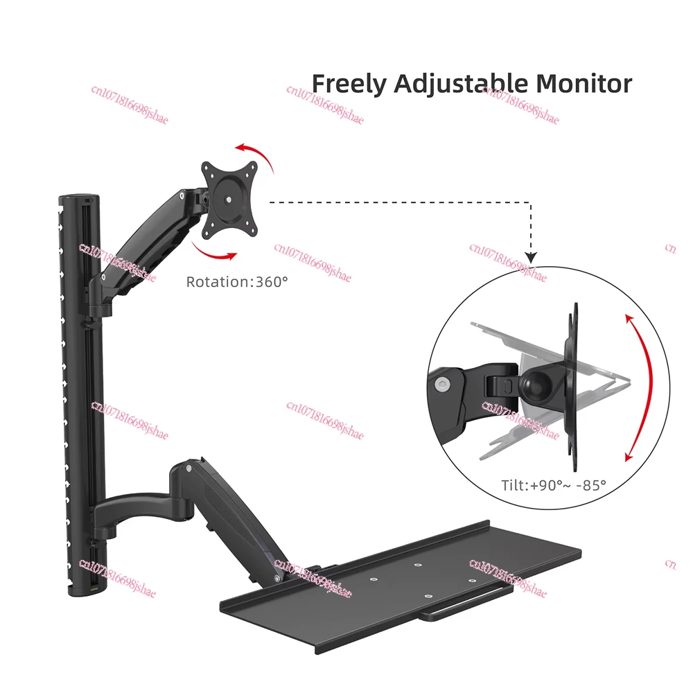 Height-adjustable Single-arm M – обзор и цена Adjustable Monitor Mount