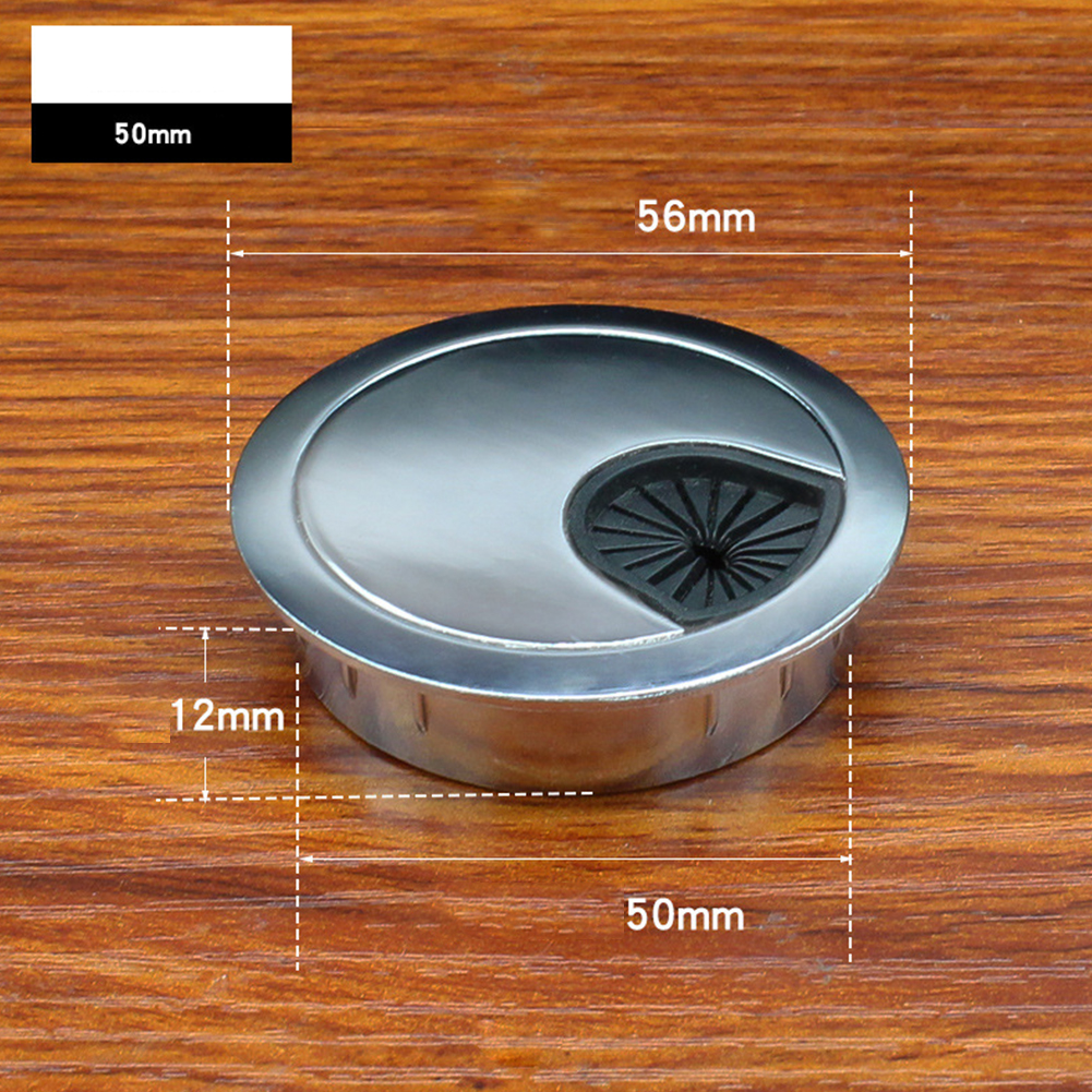 Zinc Alloy Cable Hole Cover 50 – обзор и цена Office Furniture Installation