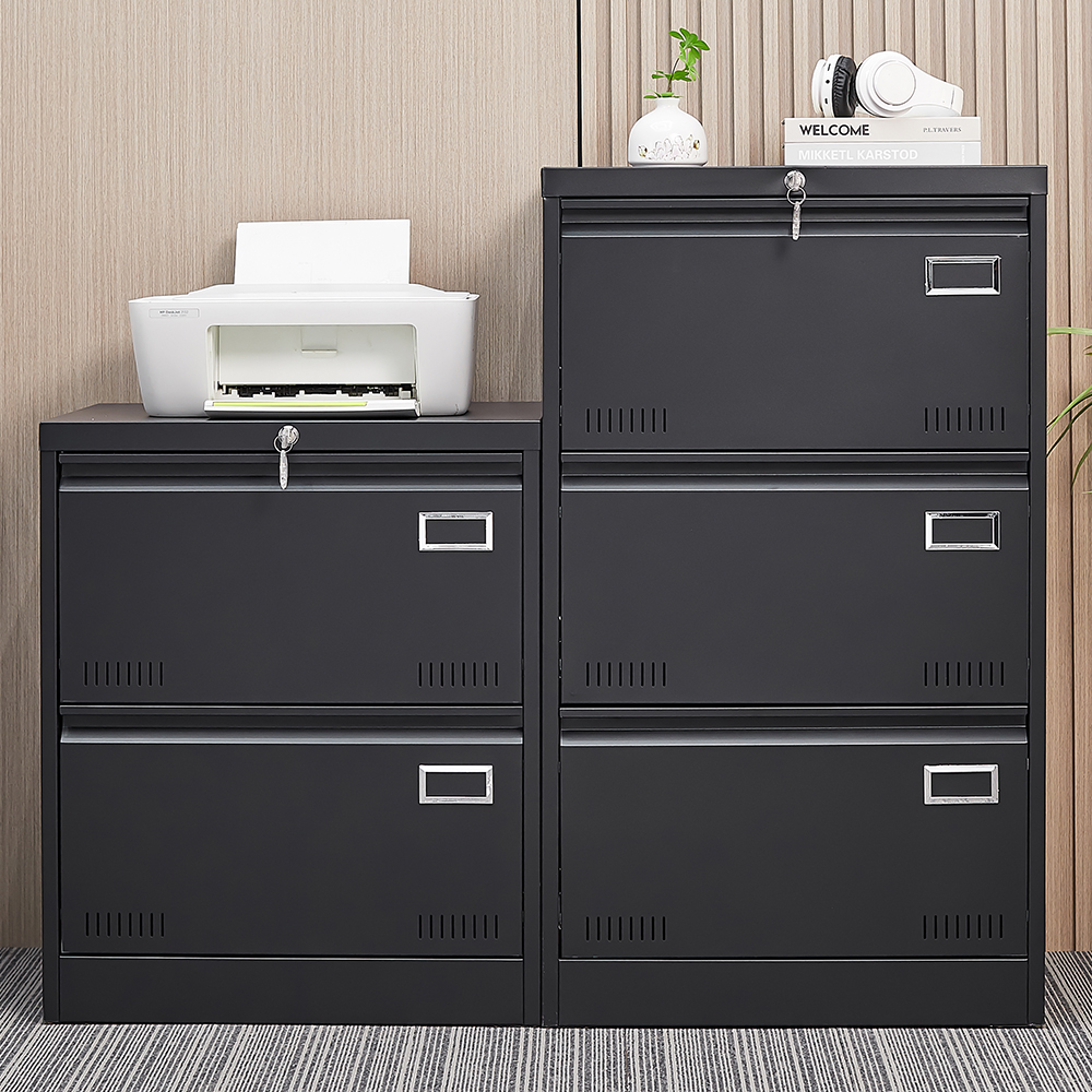 Secure Black/White Metal Filin – обзор и цена File Cabinet Lateral