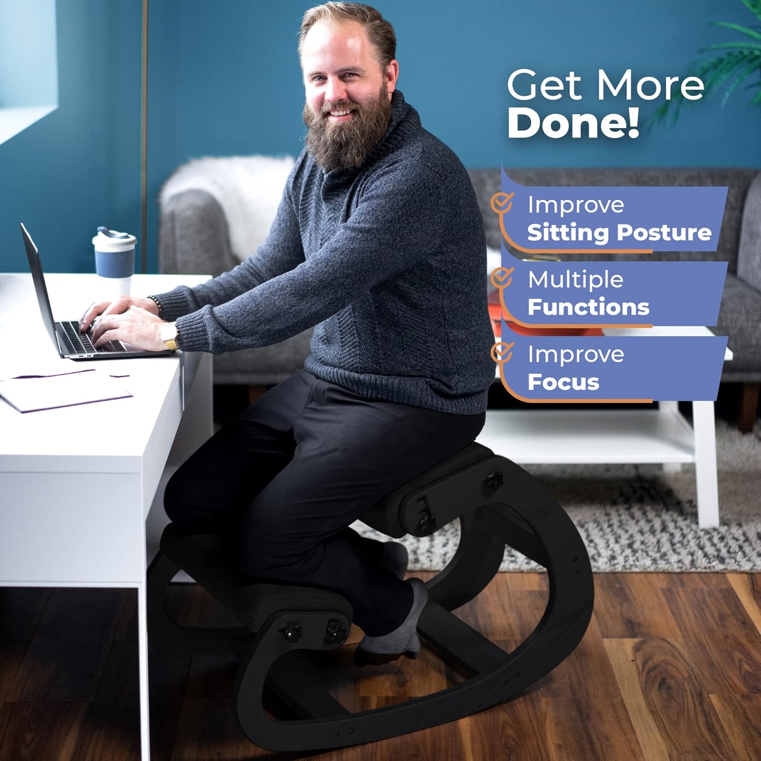Ergonomic Wooden Kneeling Chai – обзор и цена Office Furniture Commercial