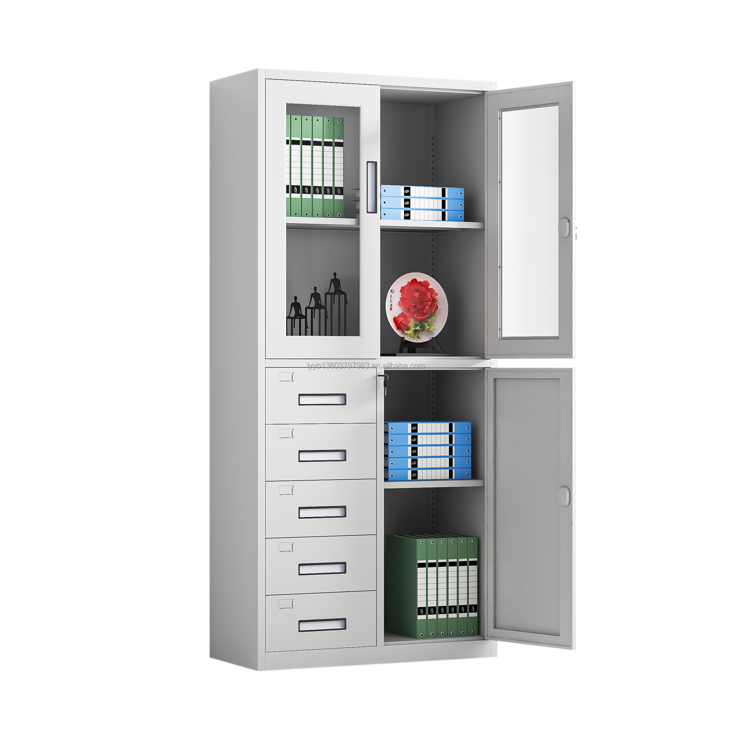 High Quality Steel Cabinet Gla – обзор и цена Office Furniture Warehouse