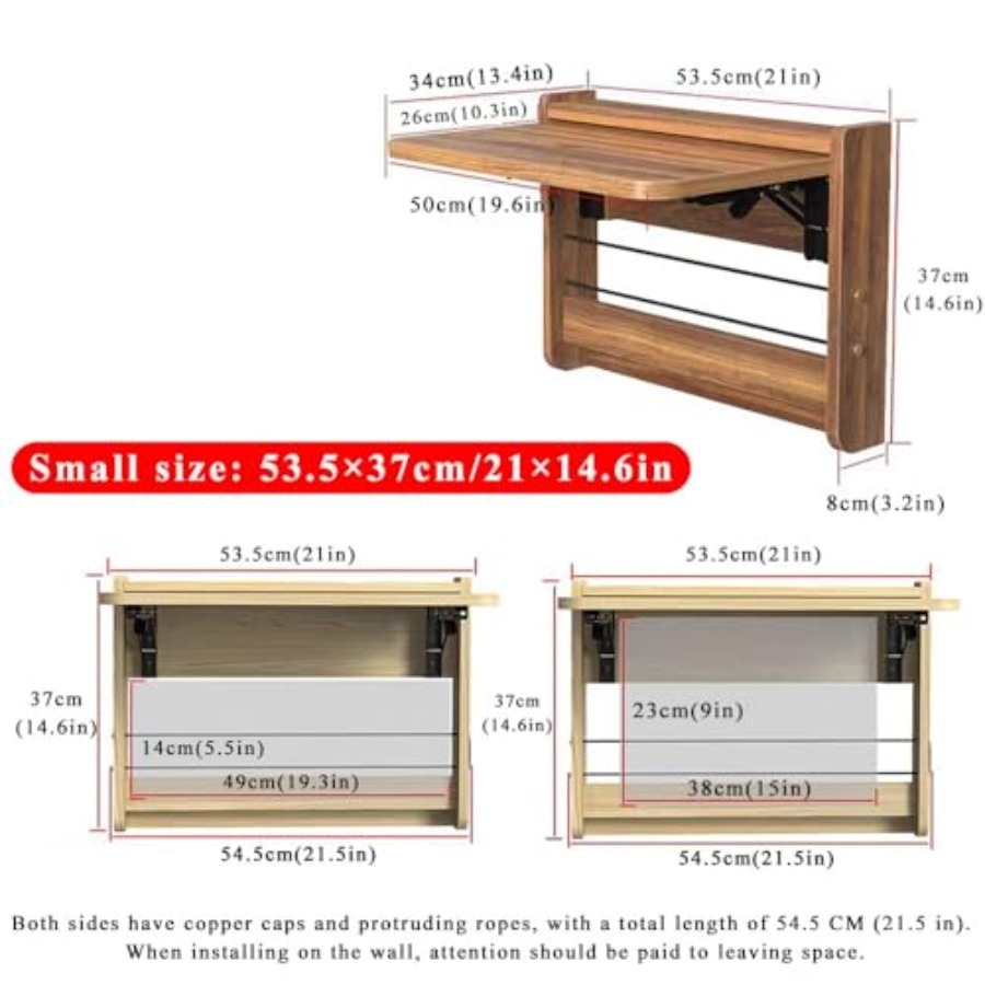 Small Wall Mounted Folding Tab – обзор и цена Wall Mounted Desk Fold