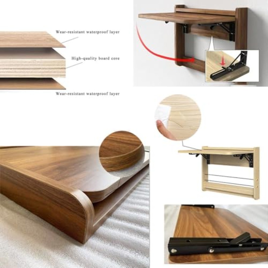 Small Wall Mounted Folding Tab – обзор и цена Wall Mounted Desk Fold