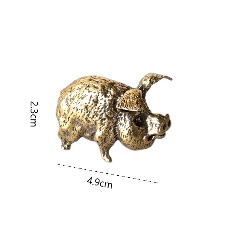 Vintage Brass Pig Small Orname – обзор и цена Office Furniture Equipment