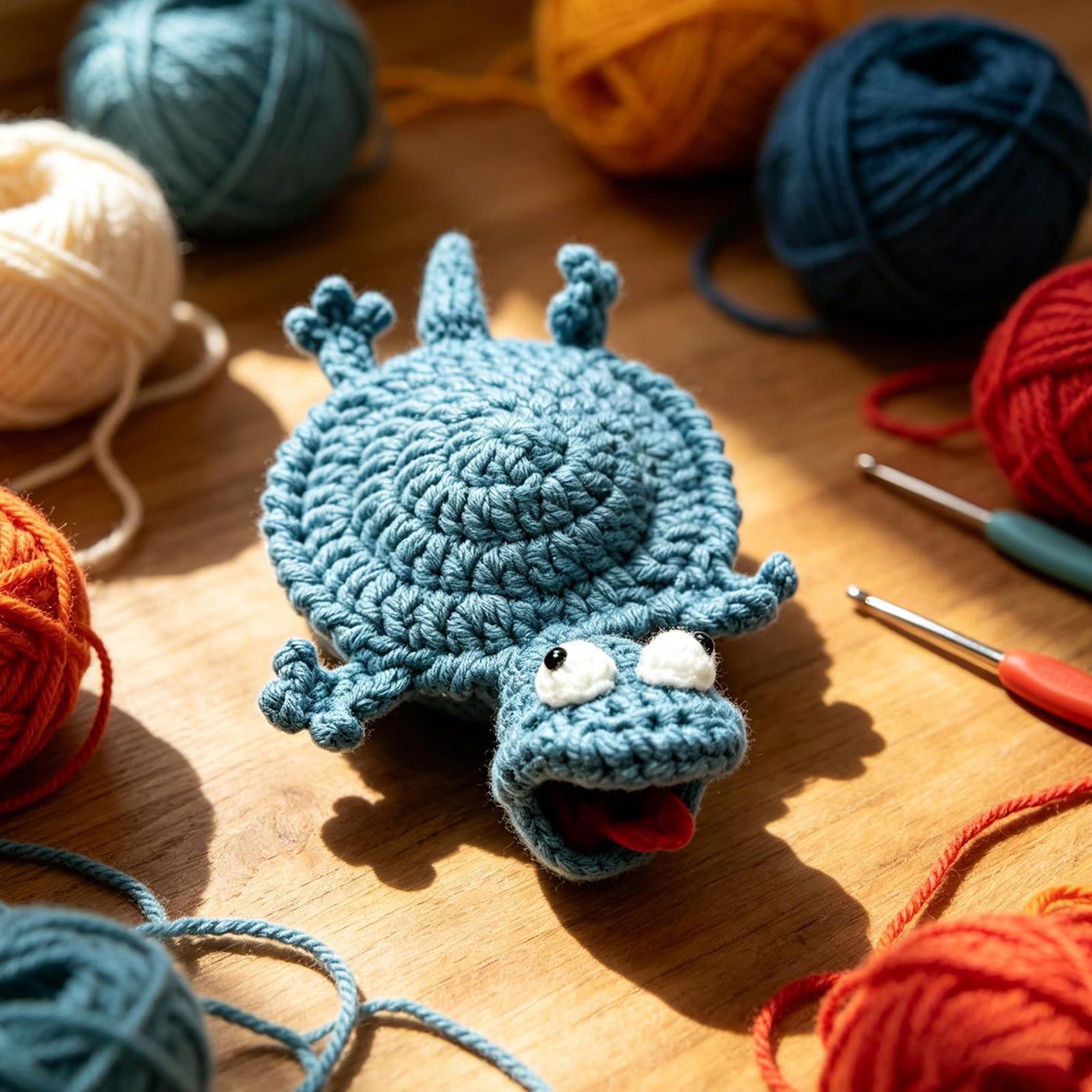 Fun Crochet Lizard Coaster Tab – обзор и цена Office Furniture Installation