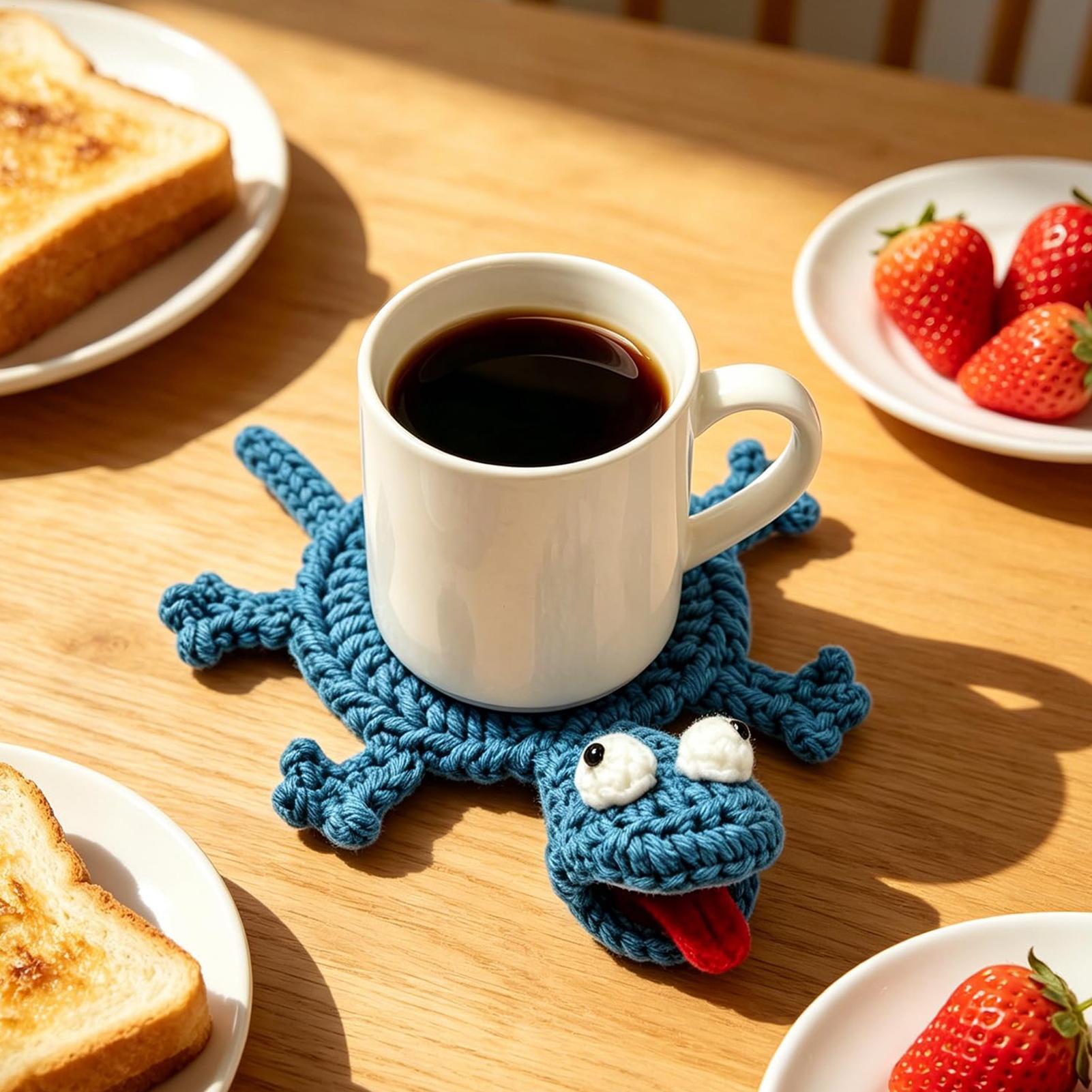 Fun Crochet Lizard Coaster Tab – обзор и цена Office Furniture Installation