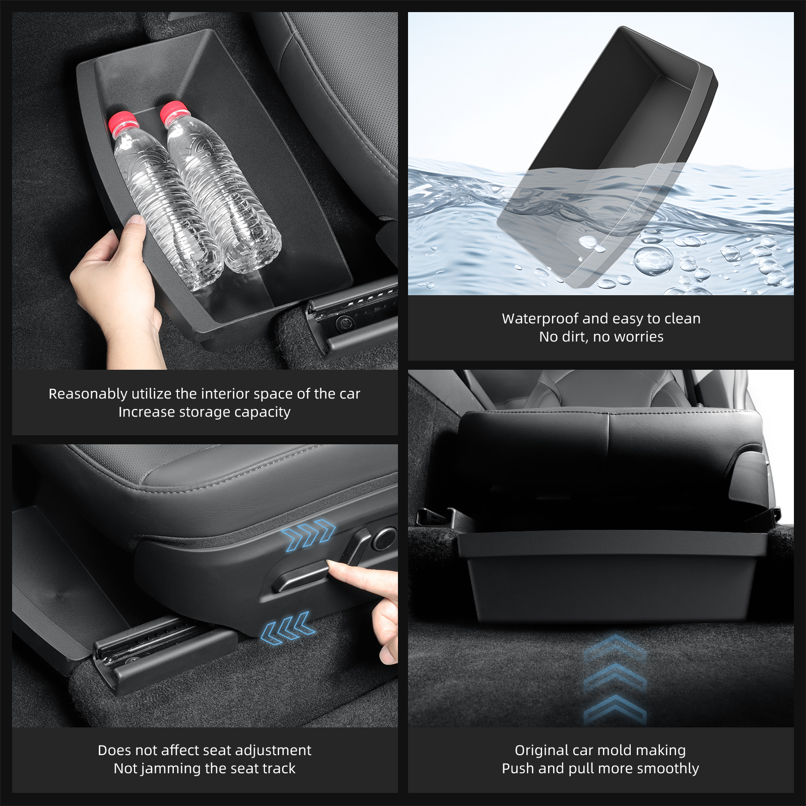 for Tesla Model Y Launch 2025  – обзор и цена Drawer Organizer Tray