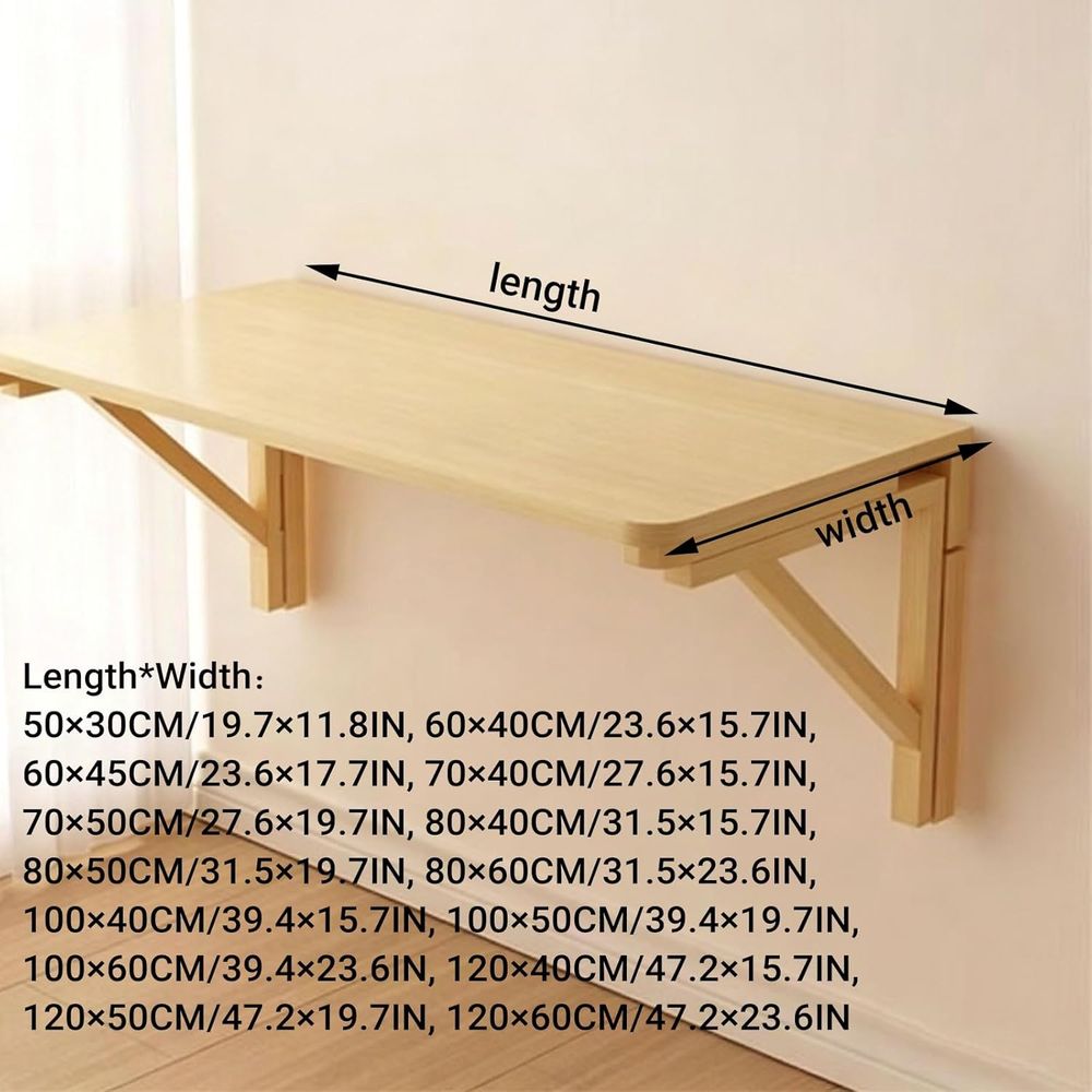 Compact Wall-Mounted Folding D – обзор и цена Wall Mounted Desk Fold