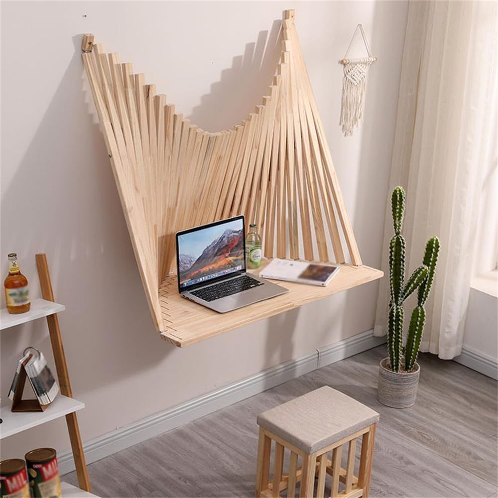 Space-Saving Wall-Mounted Fold – обзор и цена Wall Mounted Desk Fold
