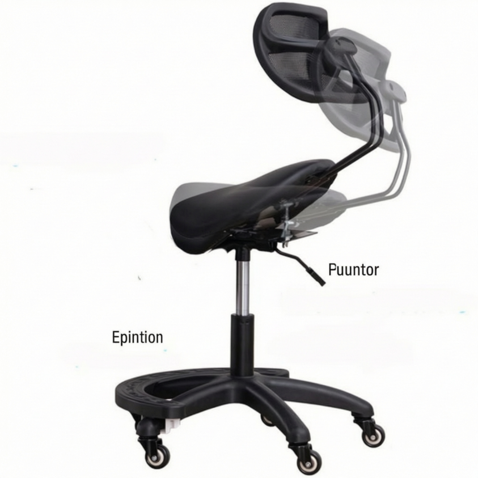 Saddle Stool with Wheels Ergon – обзор и цена Office Furniture Commercial