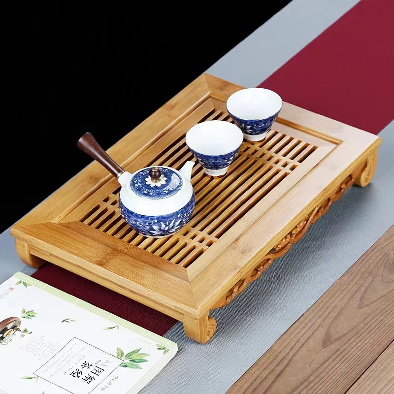 Chinese Natural Bamboo Tea Tra – обзор и цена Drawer Organizer Tray