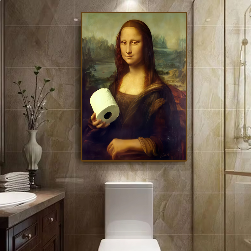 1pc Funny Abstract Bathroom To – обзор и цена Office Furniture Equipment