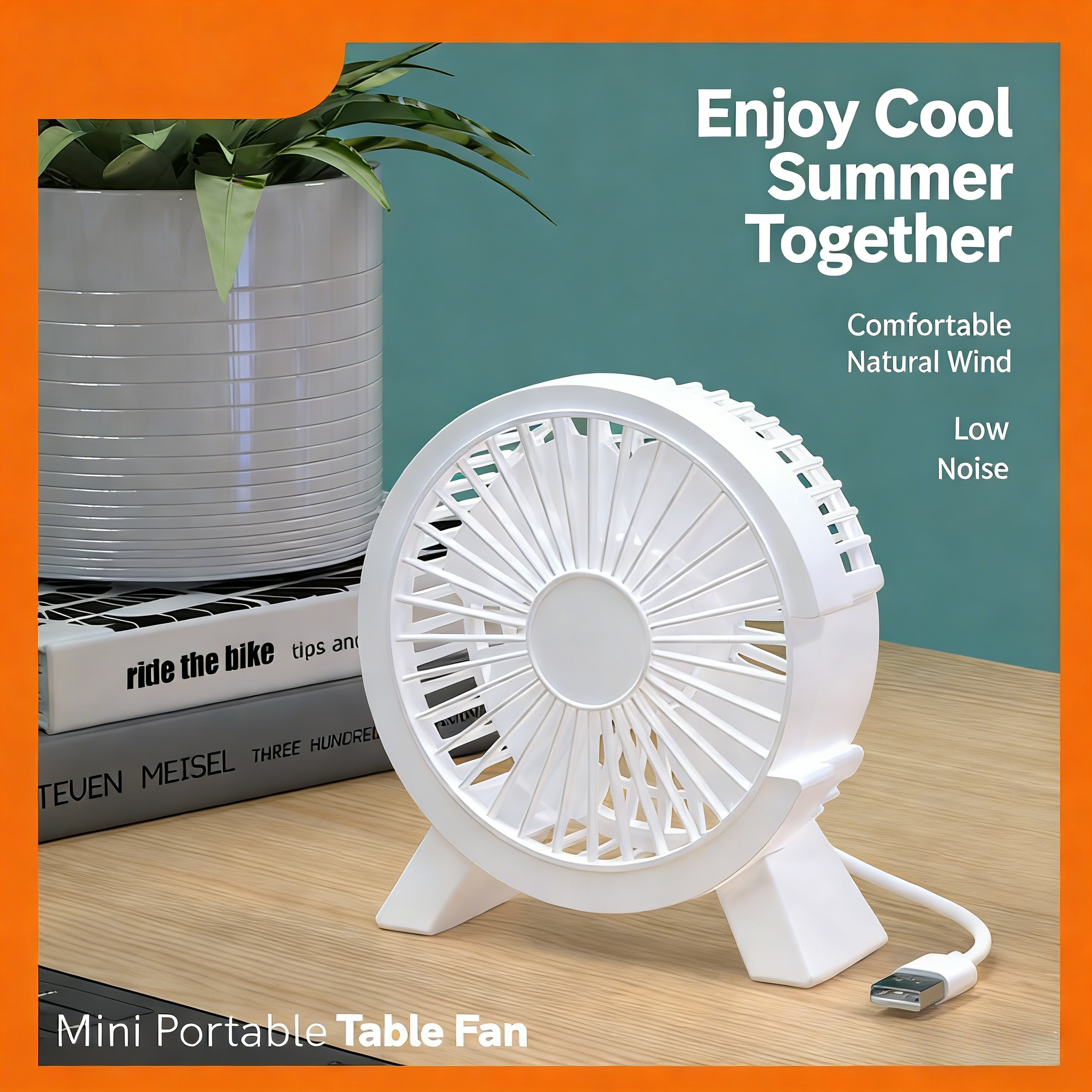 Mini USB Rechargeable Table Fa – обзор и цена Office Furniture Installation