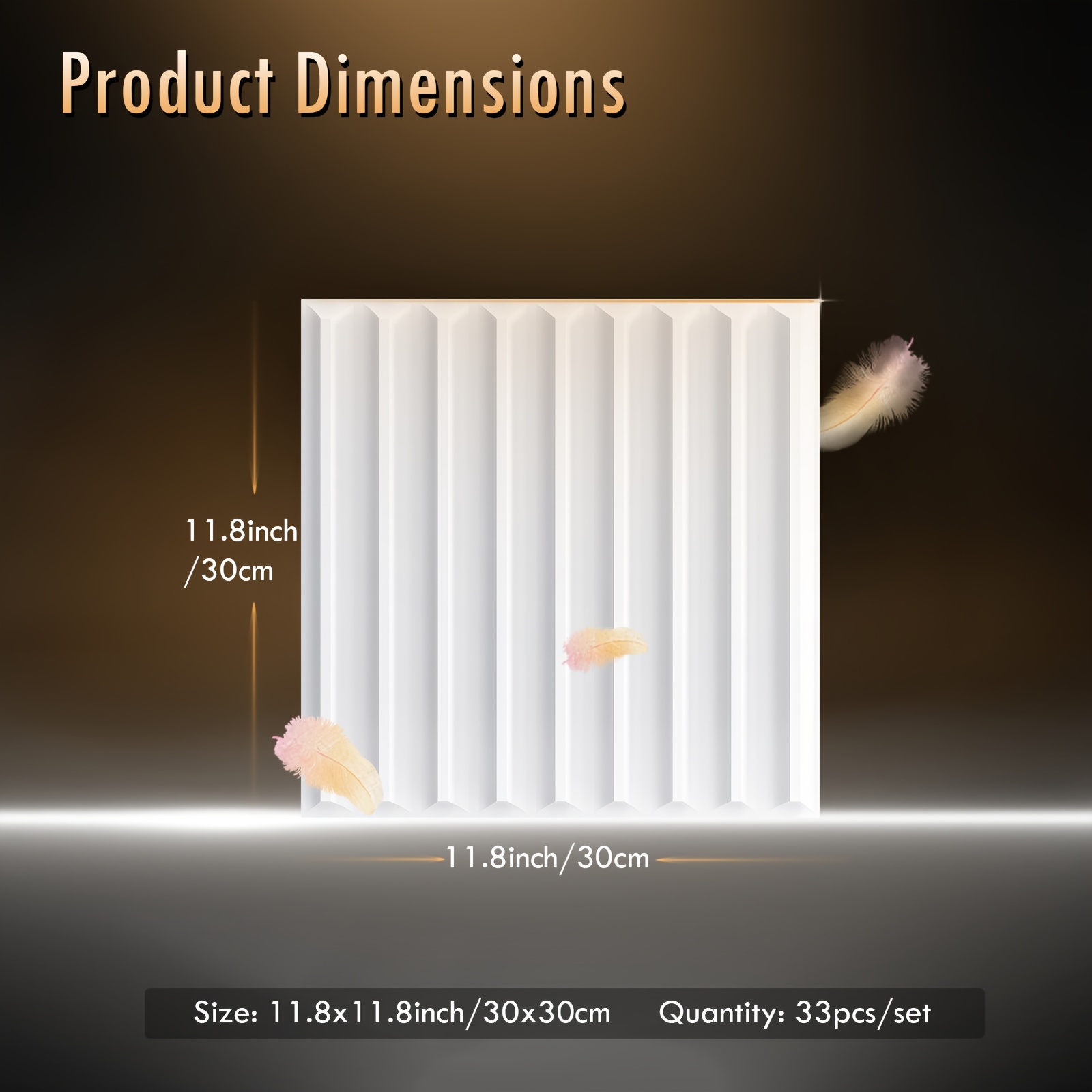 33-Piece 3D Wall Panel Set – M – обзор и цена Office Furniture Installation
