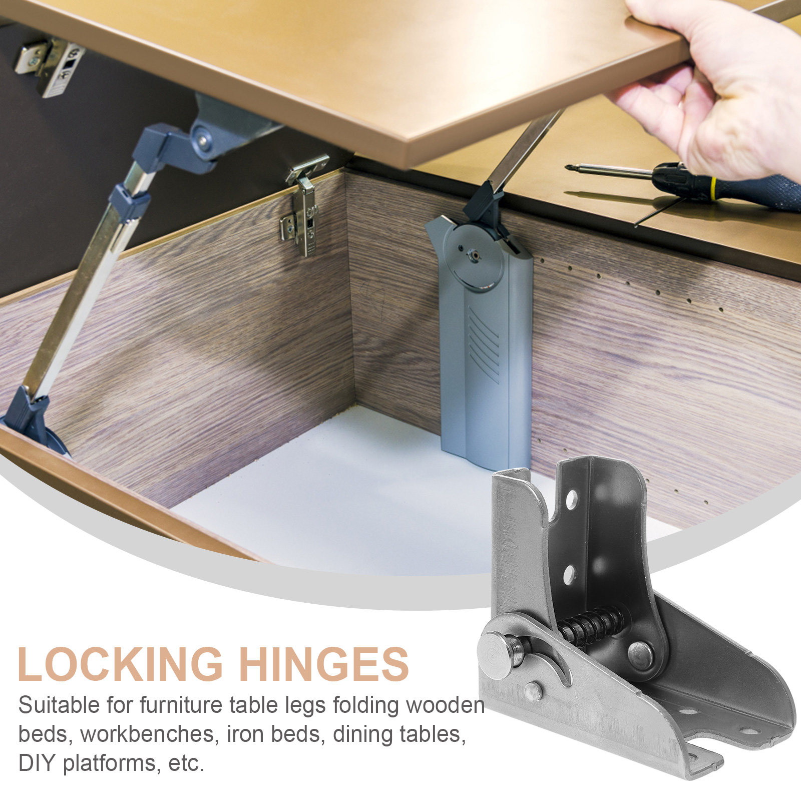 4Pcs Folding Shelf Hinge with  – обзор и цена Office Furniture Warehouse