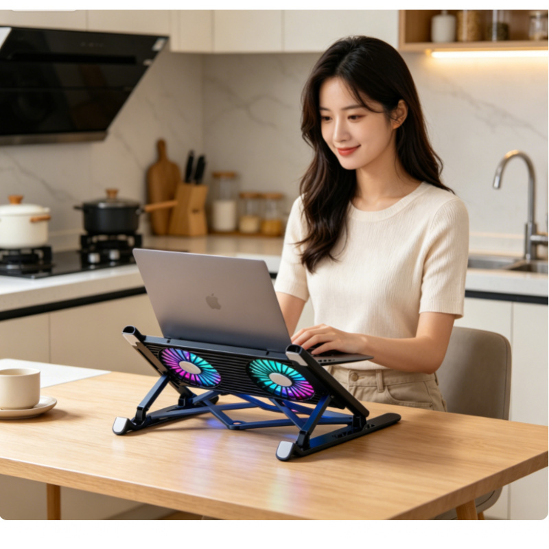 New Laptop Cooler Base Stand F – обзор и цена Adjustable Laptop Table