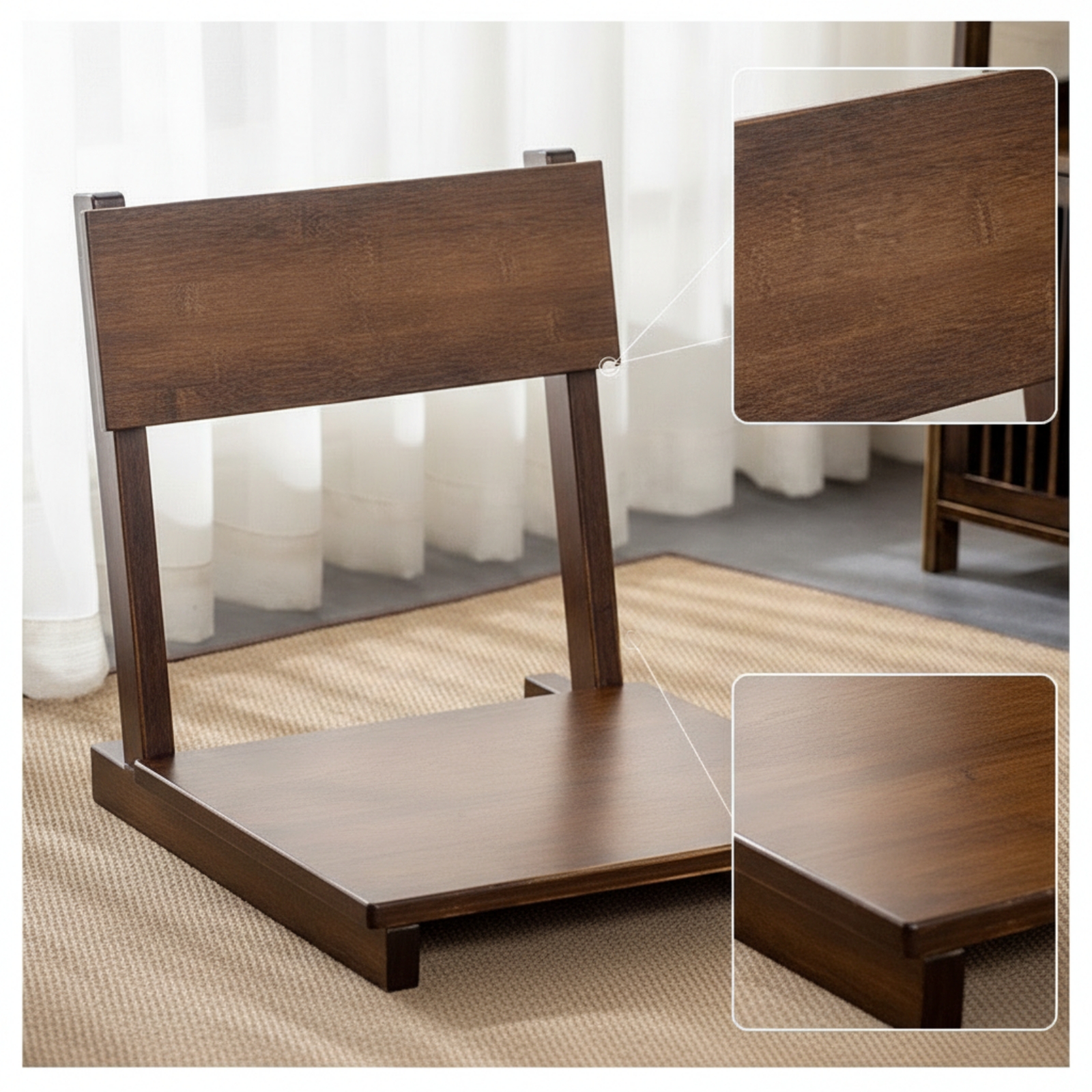 Floor Seat with Back Support F – обзор и цена Office Furniture Commercial