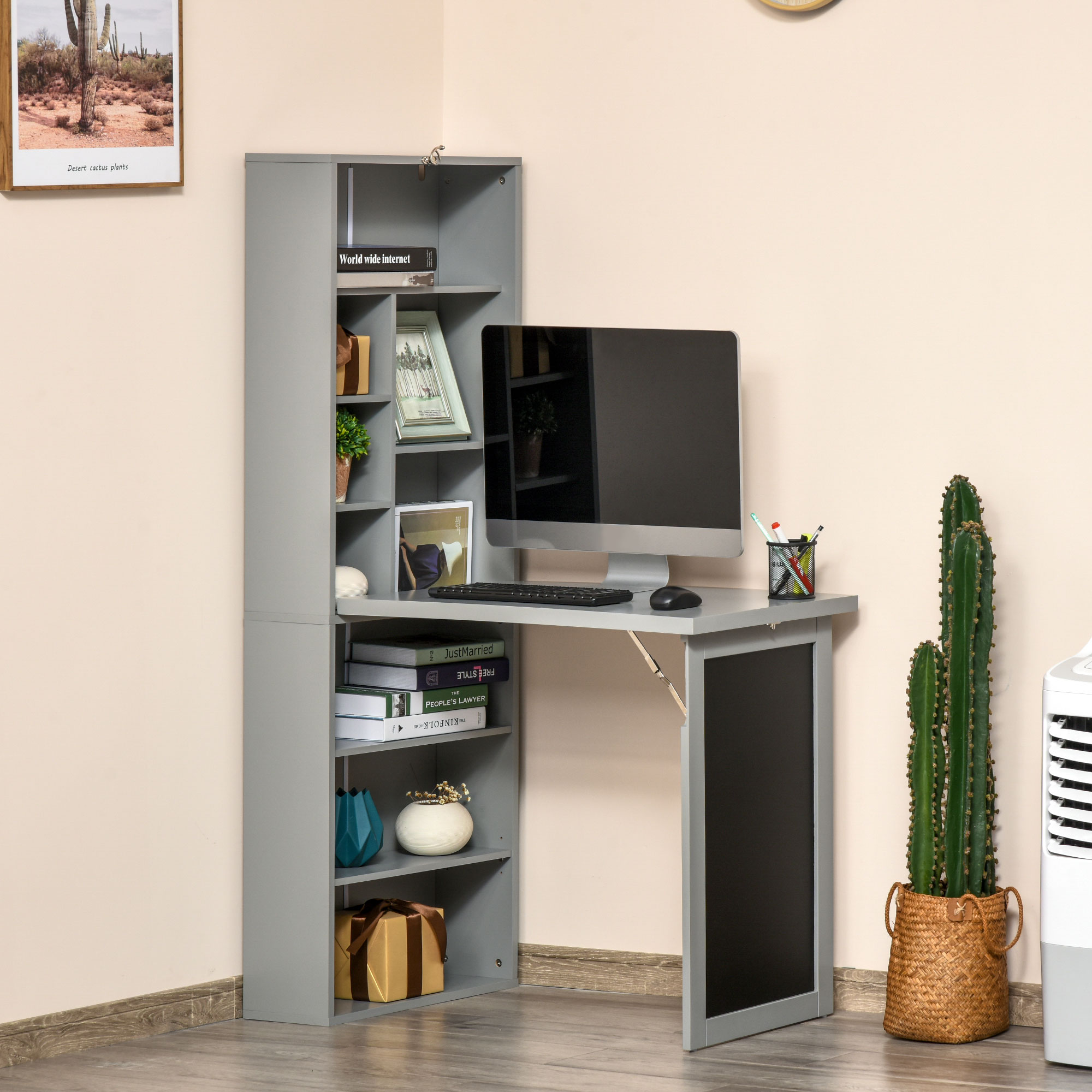 Fold-Out Convertible Office De – обзор и цена Wall Mounted Desk Fold