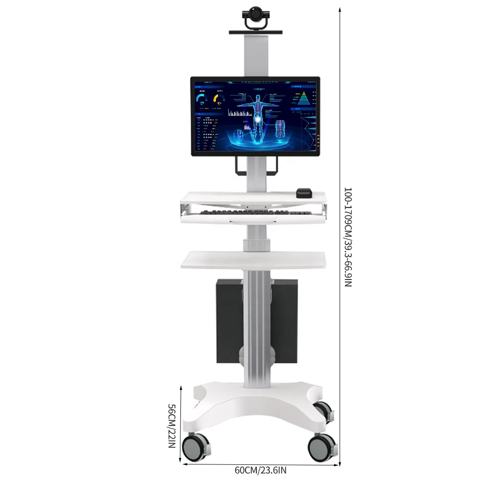 Medical Trolley With Monitor M – обзор и цена Adjustable Monitor Mount