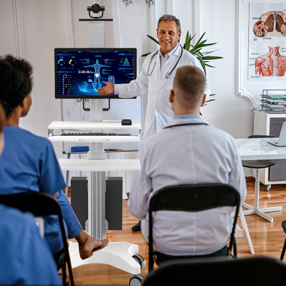 Medical Trolley With Monitor M – обзор и цена Adjustable Monitor Mount