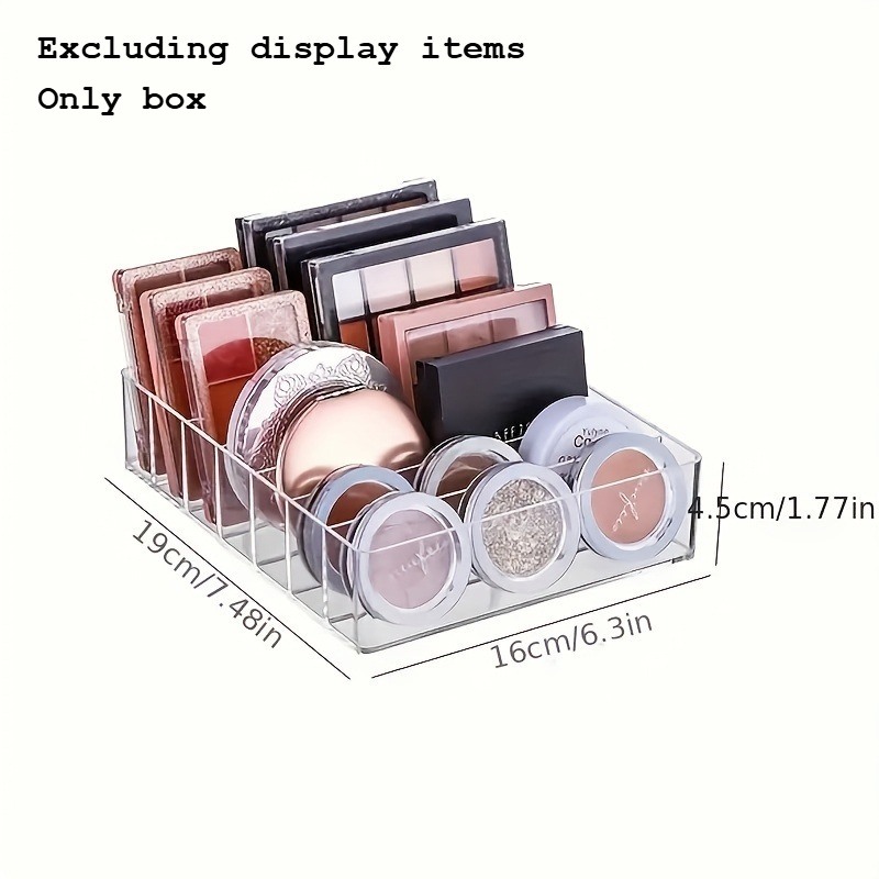 7-Compartment Clear Plastic Ma – обзор и цена Drawer Organizer Tray