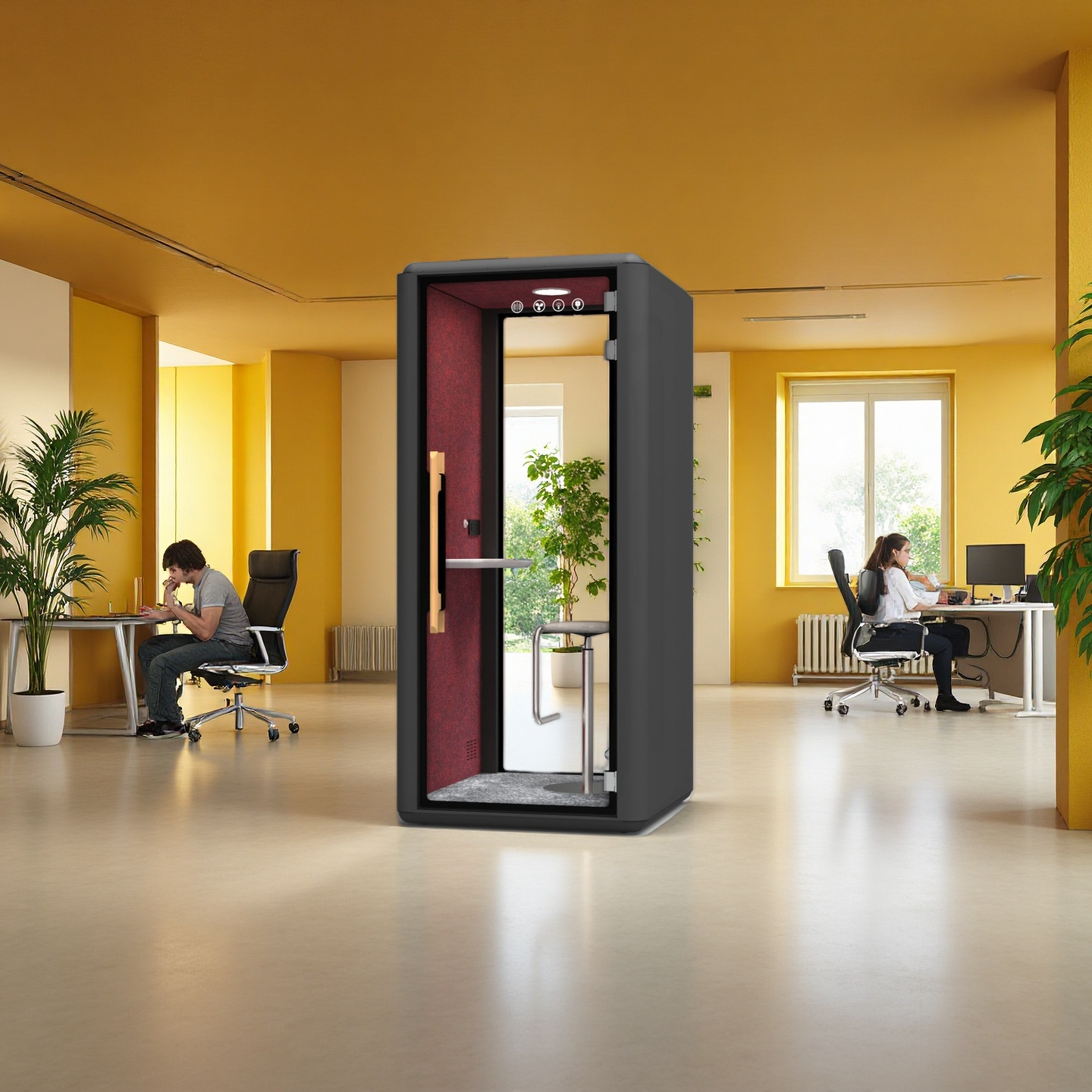 Modern Indoor Soundproofed Off – обзор и цена Office Furniture Warehouse