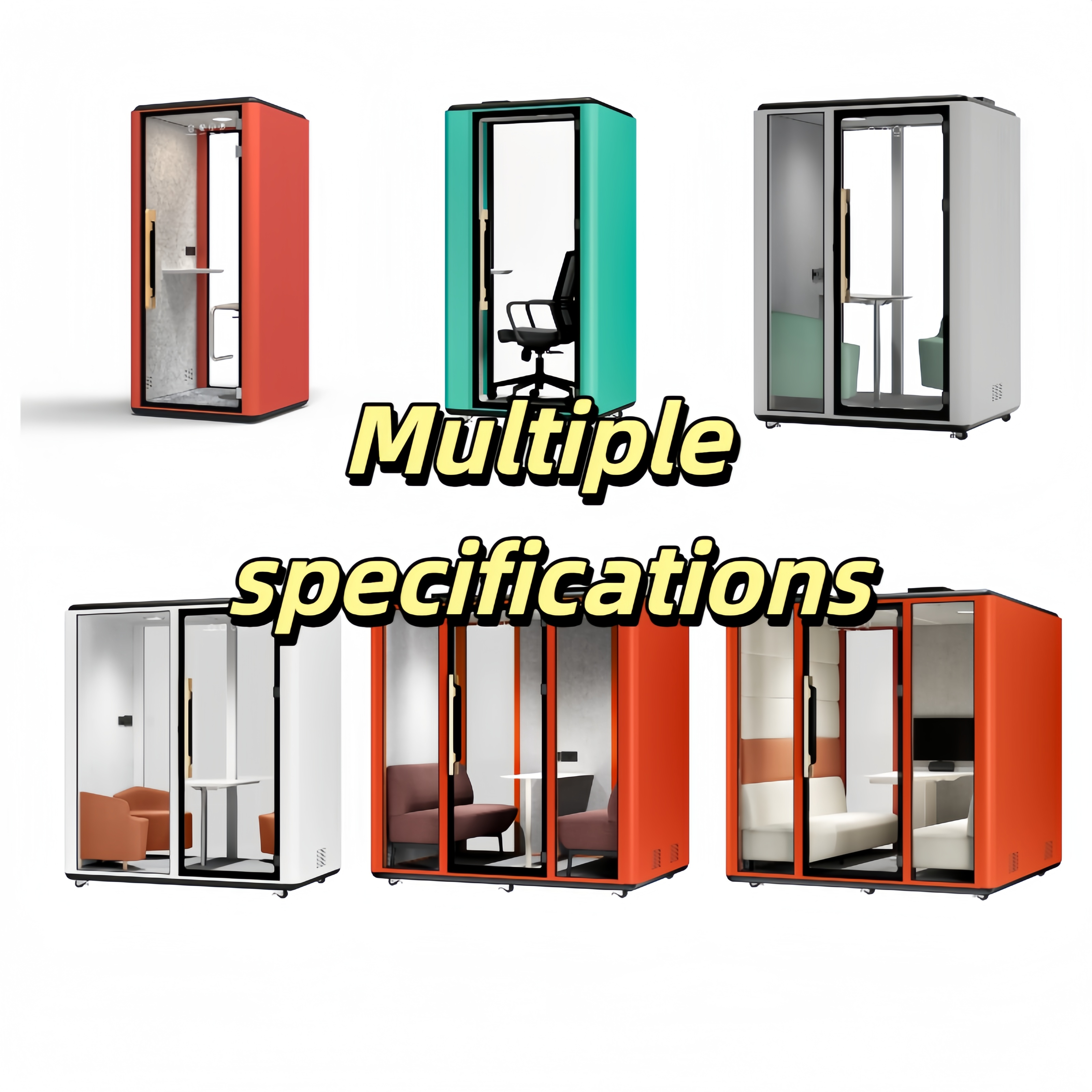 Modern Indoor Soundproofed Off – обзор и цена Office Furniture Warehouse