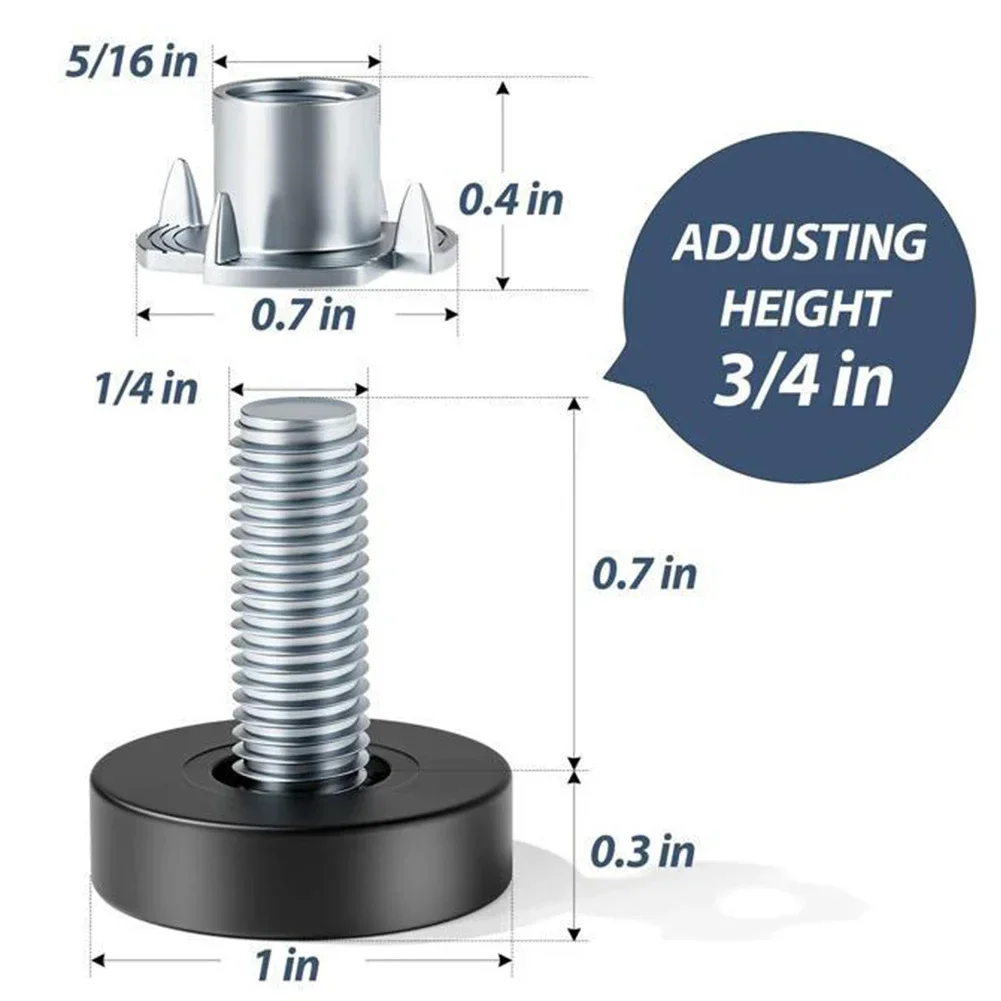8PCS Adjustable Furniture Leve – обзор и цена Office Furniture Equipment