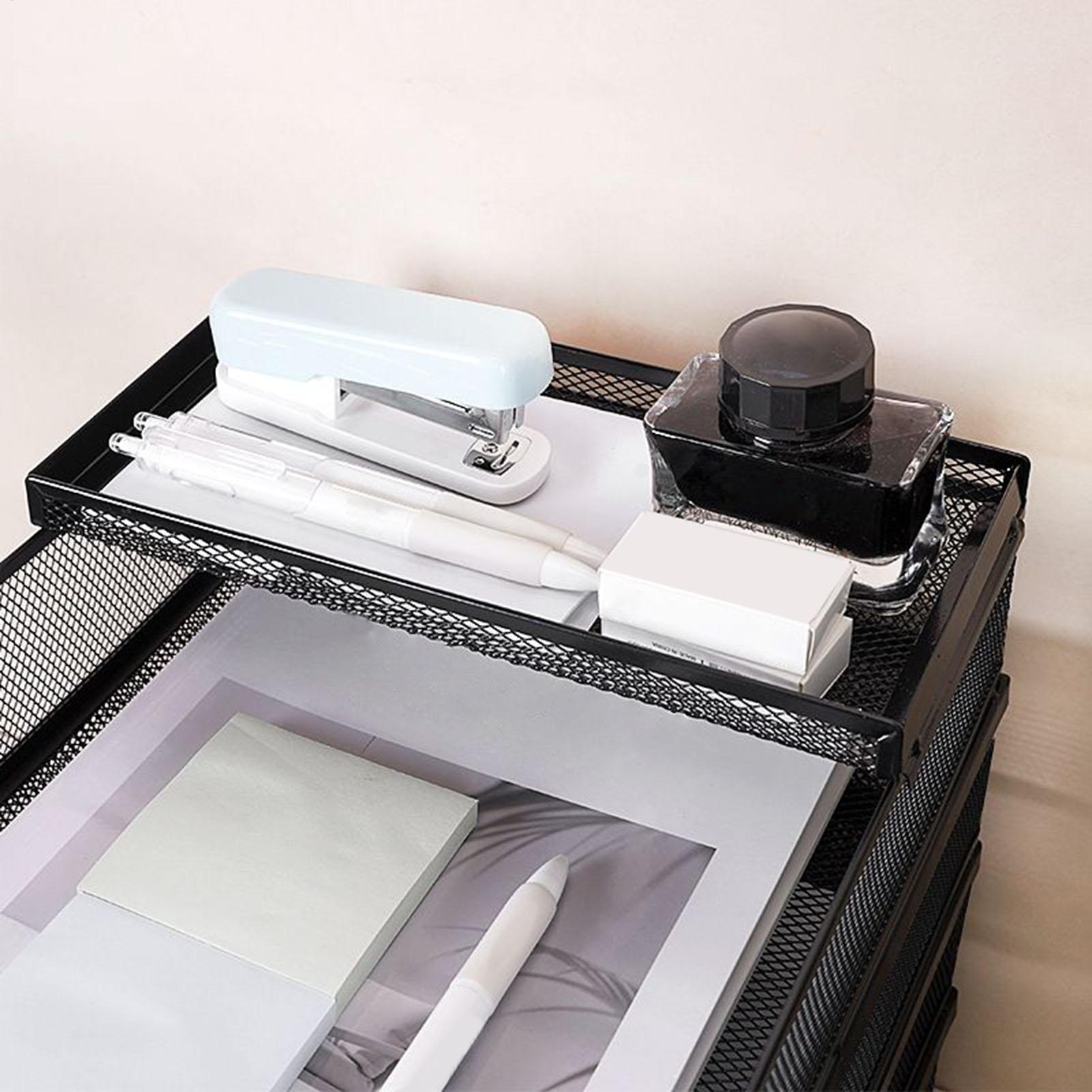 Desk Trays Metal Mesh Stackabl – обзор и цена Drawer Organizer Tray