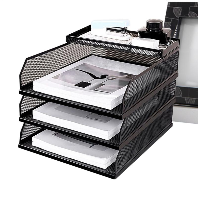 Desk Trays Metal Mesh Stackabl – обзор и цена Drawer Organizer Tray
