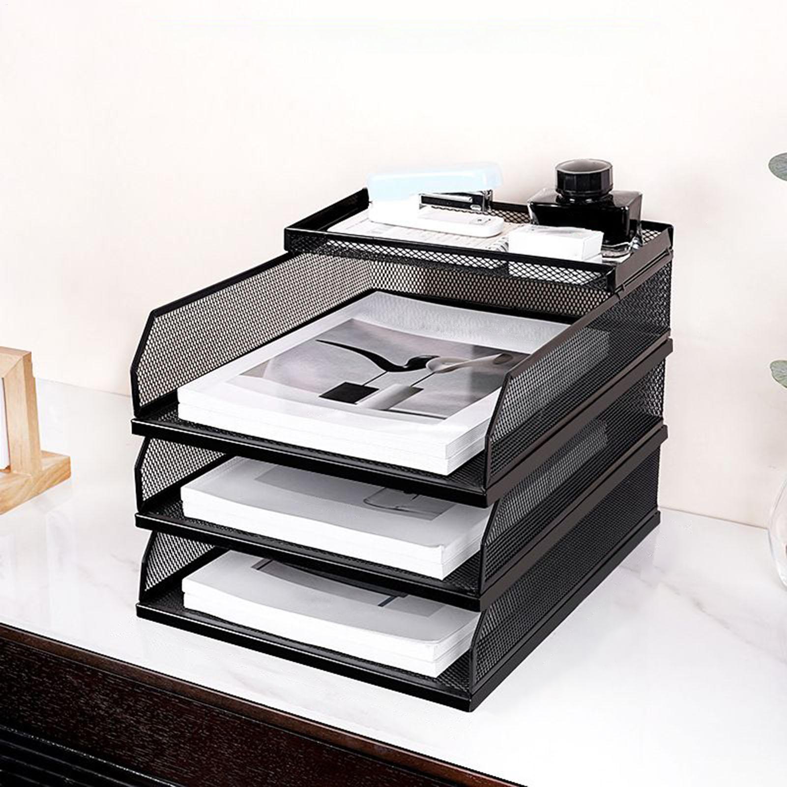 Desk Trays Metal Mesh Stackabl – обзор и цена Drawer Organizer Tray